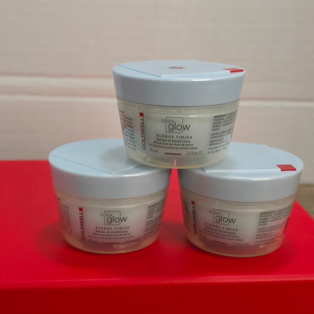 Goldwell Color Glow Blonde Finish lot of 3 New